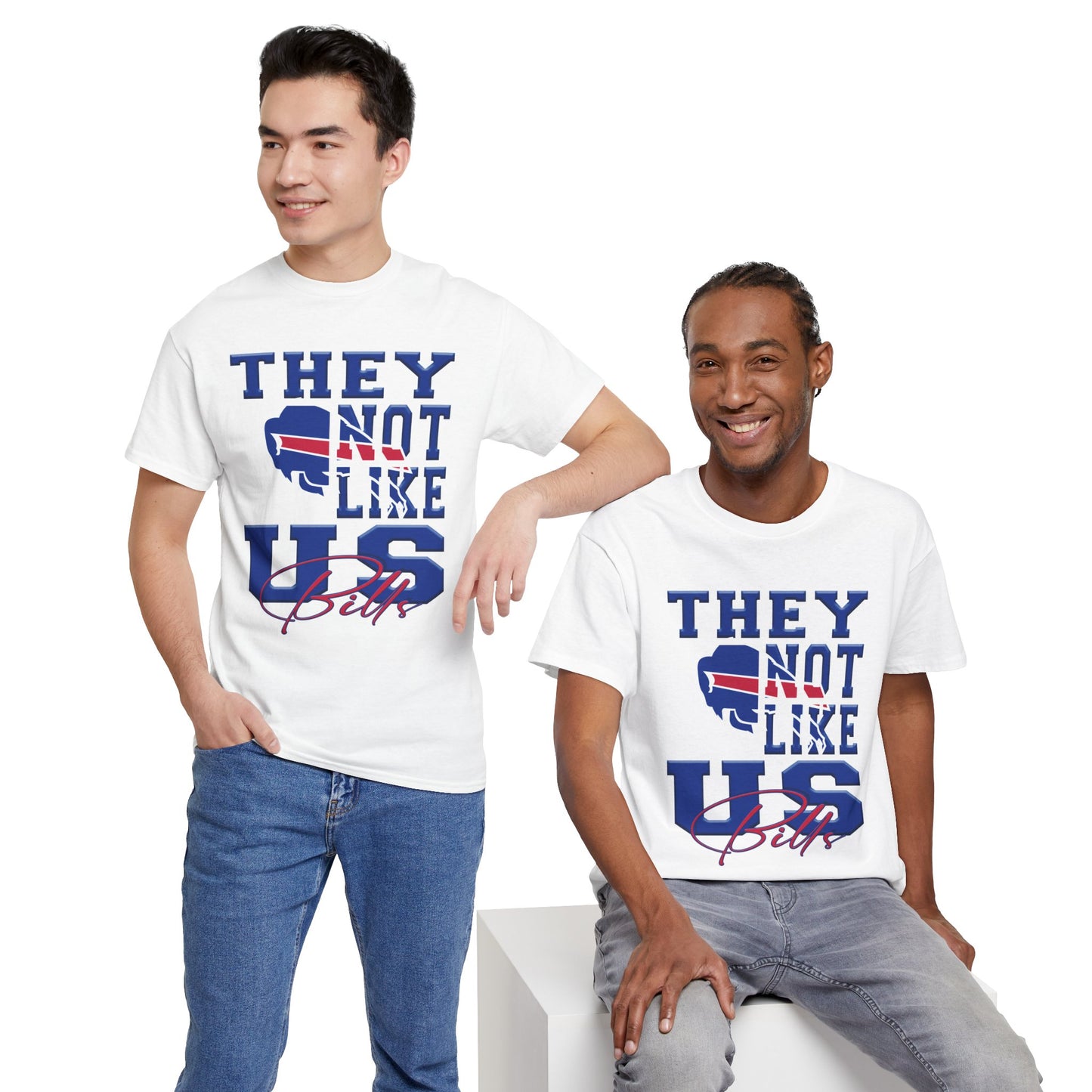 Buffalo Bills Football Tee, Bills Fans Shirt, Buffalo Bills Unisex Tee, They Not Like Us, Sports Tee, Game Day Shirt, Chicago