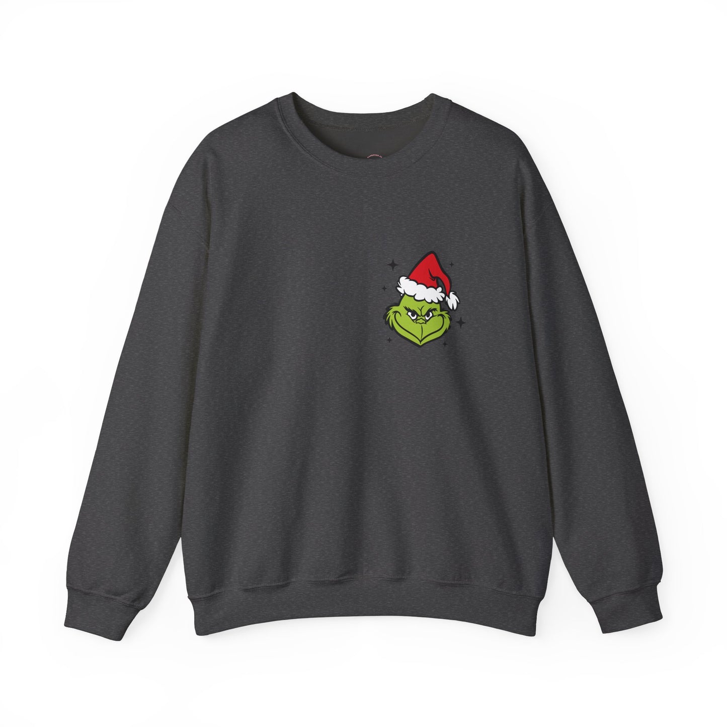 In My Grinchy Era Christmas Sweatshirt, Just do it Crewneck, Stink Stank Stunk Sweater, Chritstmas Gift, Christmas Apparel, Front & Back