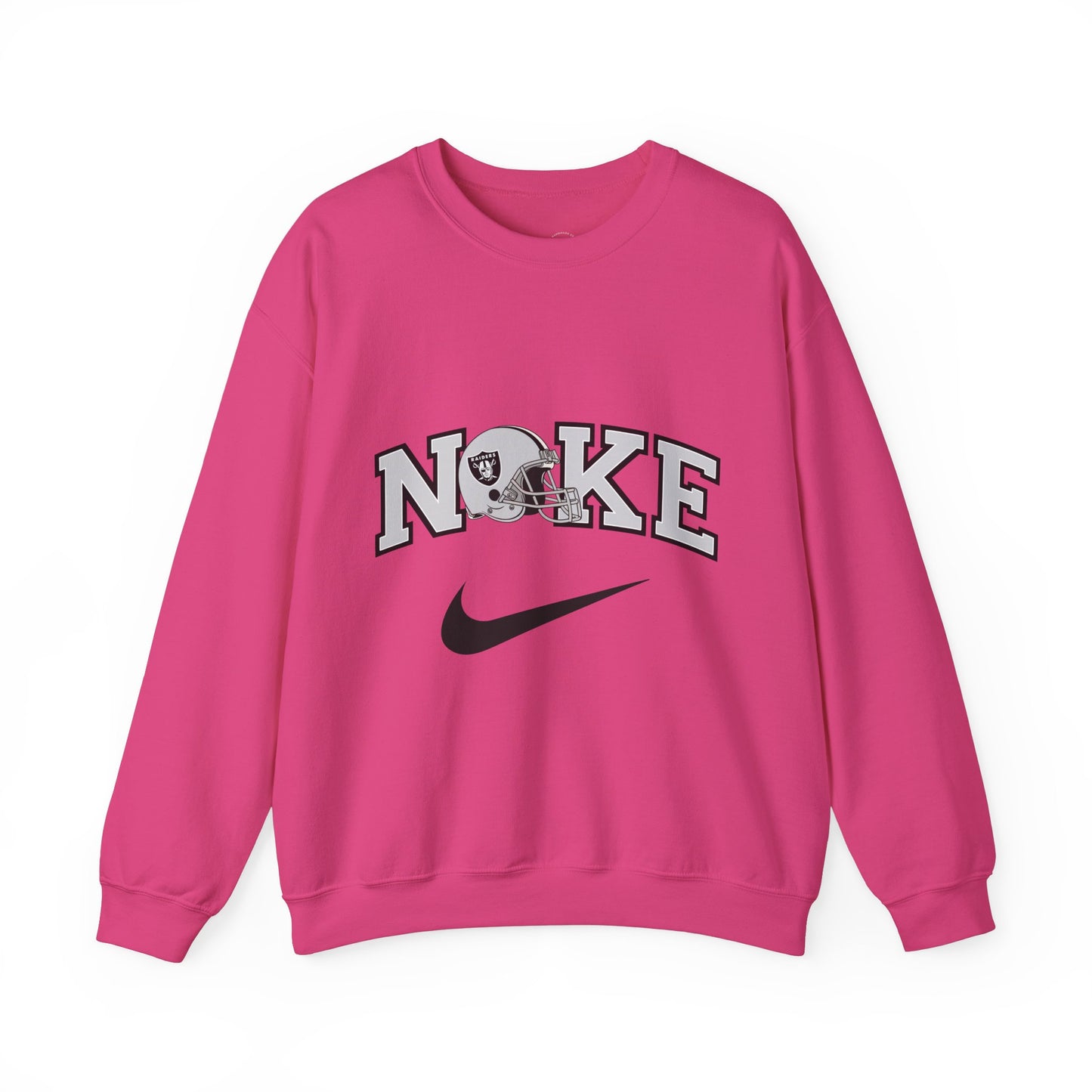 Raider Las Vegas Swoosh Just Do It Sweatshirt - Unisex Crewneck Jumper, Casual Sweater, Sports Fan Apparel, NFL Fan Gift, Athletic Pullover,