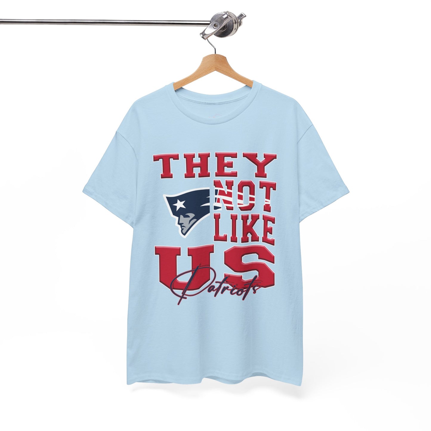 New England Patriots Football Tee, Patriots Fans Shirt, New England Patriots Unisex Tee, They Not Like Us, Sports Tee, Game Day Shirt