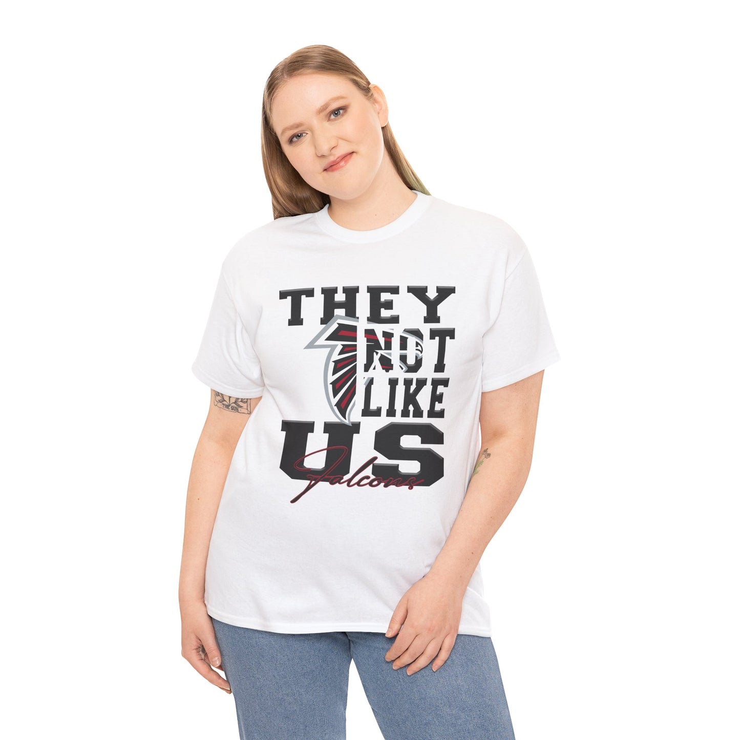 Atlanta Falcons Football Tee, Falcons Fans Shirt, Atlanta Falcons Unisex Tee, They Not Like Us, Sports Tee, Game Day Shirt