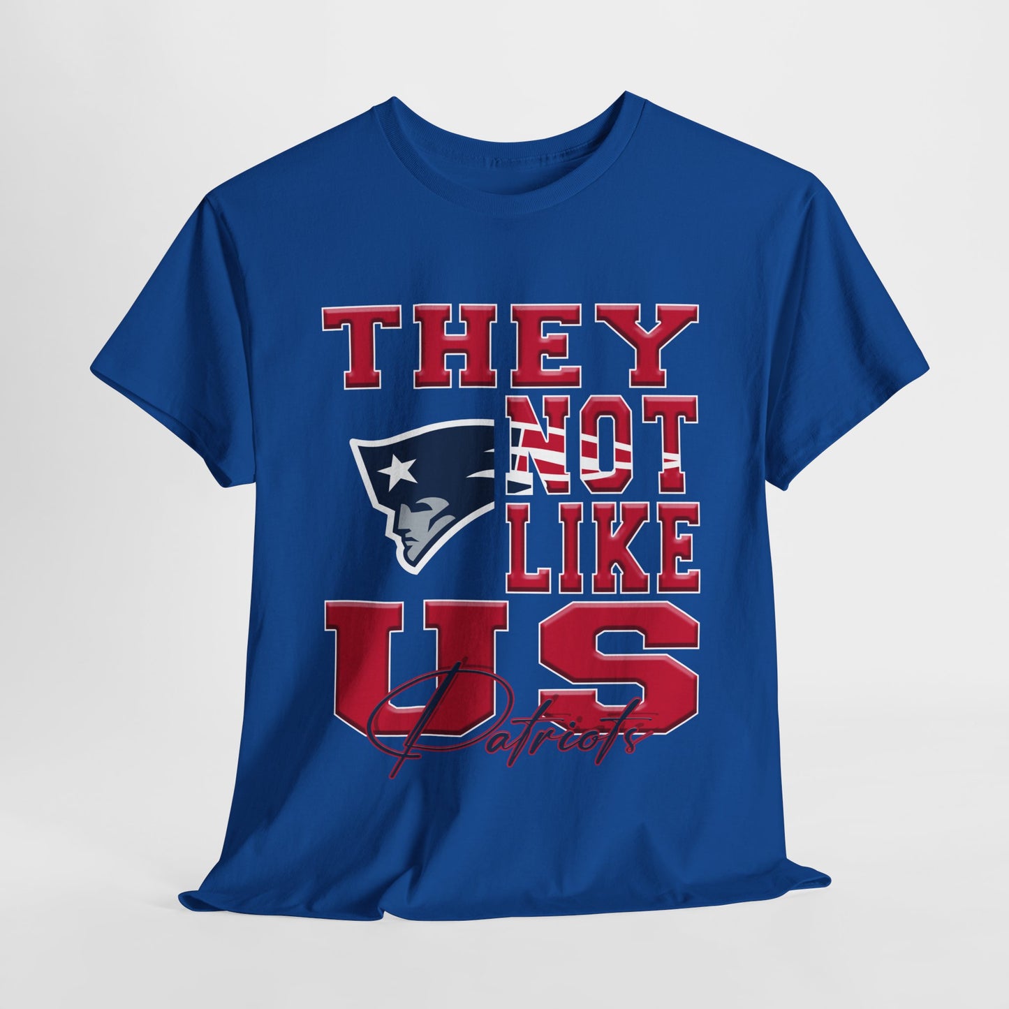 New England Patriots Football Tee, Patriots Fans Shirt, New England Patriots Unisex Tee, They Not Like Us, Sports Tee, Game Day Shirt