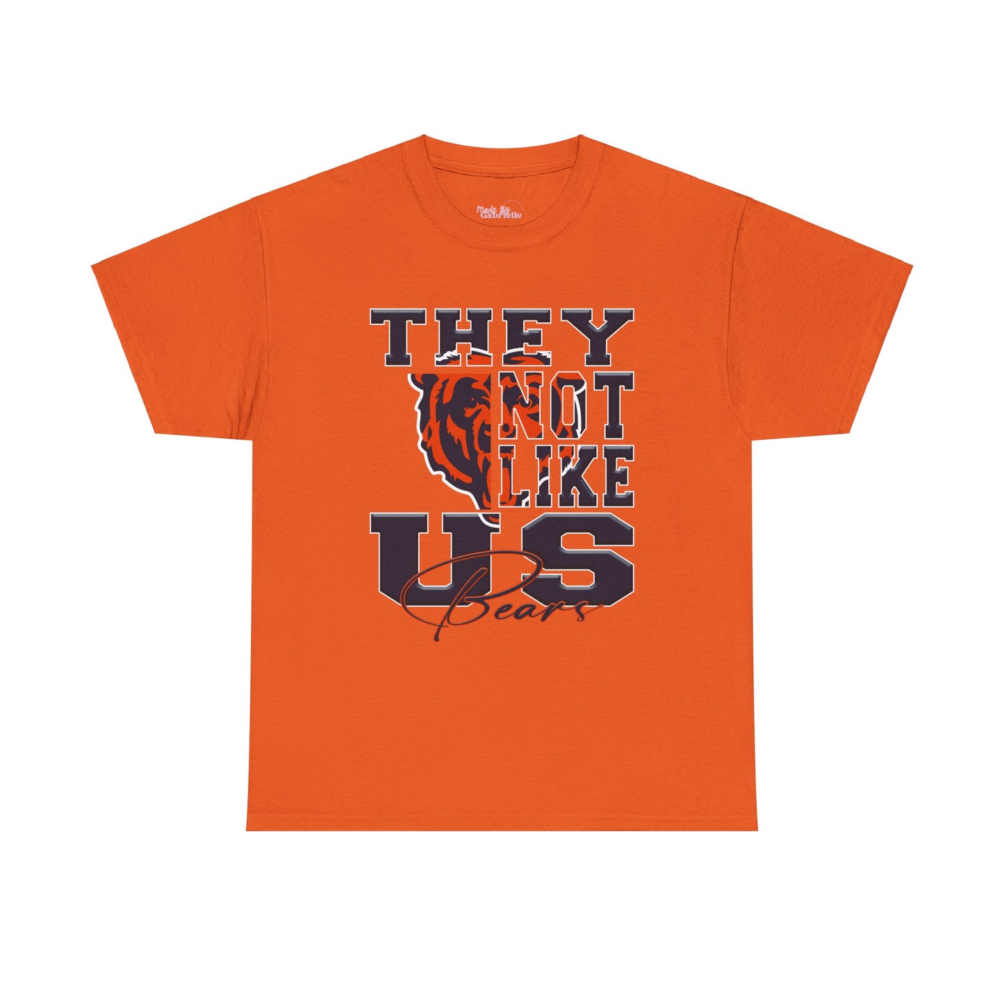 Football Tee, Bears Fan Shirt, Chicago Bears Unisex Tee, They Not Like Us, Sports Tee, Game Day Shirt, Chicago