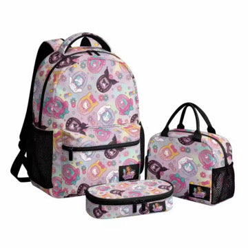Backpack Sets (Backpack, lunch bag & pencil case)