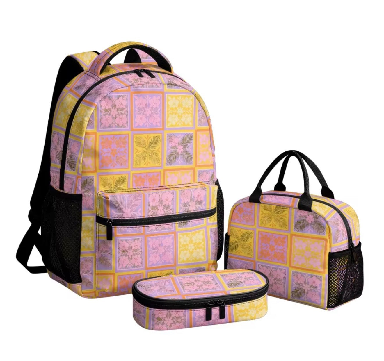 Backpack Sets (Backpack, lunch bag & pencil case)