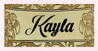 Gold Chain License Plate Leis